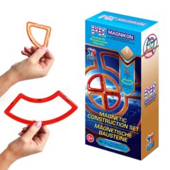 Magnetische Bausteine Erweiterungsset 4 Kreisektoren und 4 Super-Kreissektoren