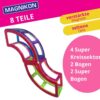 Magnetische Bausteine Erweiterungsset Schlange 8 STK 17 060ee8e8 da5a 4e5a b54a b7a733acd46b MAGNIKON