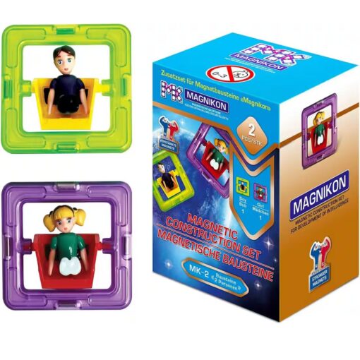 Magnetische Bausteine Erweiterungsset 2 Figuren