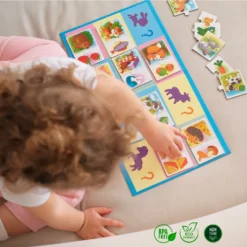 Meine ersten magnetischen Puzzles Tiere und Futter 13 3 2 MAGNIKON