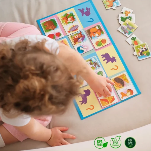 Meine ersten magnetischen Puzzles Tiere und Futter – Bild 7