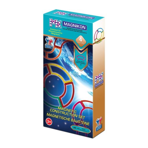 Magnetische Bausteine Erweiterungsset 4 Super-Kreissektoren – Bild 2