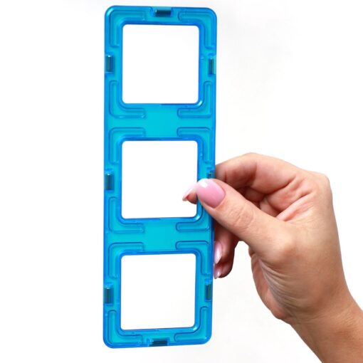 2 klick Räder mit 2 Rechtecke und 2 Super Rechtecke für Magnetische Bausteine – Bild 4