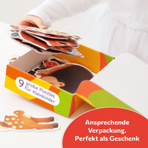 Meine ersten Puzzles Waldtiere 36 Große Teile – Bild 2