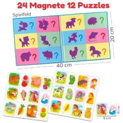 Meine ersten magnetischen Puzzles Tiere und Futter 12 UD113 1500x1500 1 nem MAGNIKON