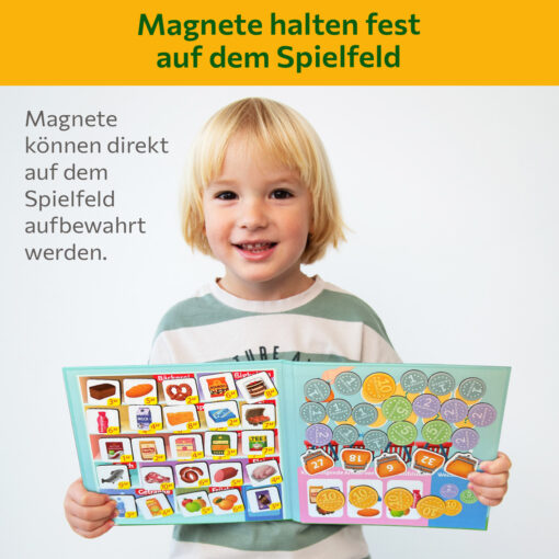Magnetspiel Einkaufen im Supermarkt 55 Magnete, Spielen und Lernen – Bild 4