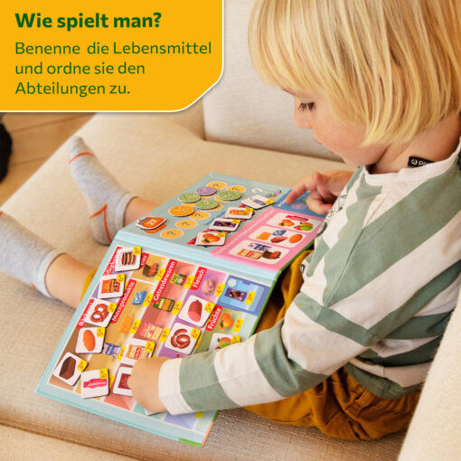 Magnetspiel Einkaufen im Supermarkt 55 Magnete, Spielen und Lernen – Bild 5