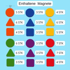 Sortierspiel Früchte und Gemüse, Magnetspiel mit 81 Magnete 12 a1896278 6fdc 4f67 bebf 82e671e784c8 MAGNIKON