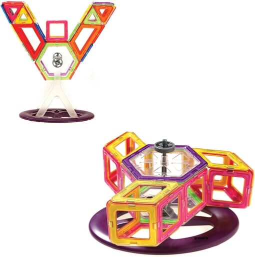 Magnetische Bausteine Das Riesenrad 46-teilig – Bild 4