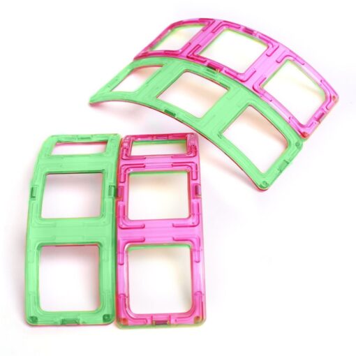 Magnetische Bausteine Erweiterungsset 4 Super-Bogen – Bild 3