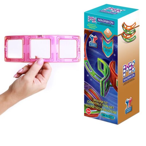 Magnetische Bausteine Erweiterungsset 4 Super-Bogen