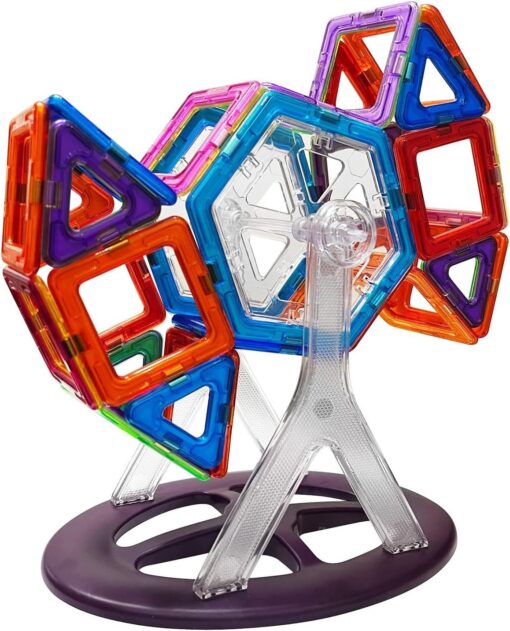 Magnetische Bausteine Das Riesenrad 46-teilig – Bild 3
