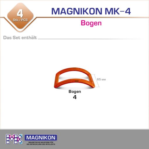 Magnetische Bausteine Erweiterungsset 4 Bogen – Bild 2