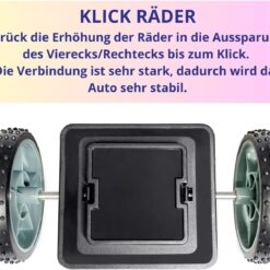 Magnetische Bausteine Erweiterungsset Räder 2 STK 8 eda6a95f 59f0 4e4f a828 681cfb8b9457 MAGNIKON