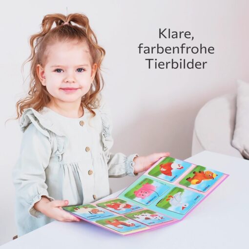 Erste Große Puzzles 2 Teile Haustiere mit 16 Magneten – Bild 9