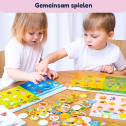 Magnetisches Lotto Kinder "Die Tierwelt" 54 Chips 21 fqm9z89mg1rtskcroovc MAGNIKON