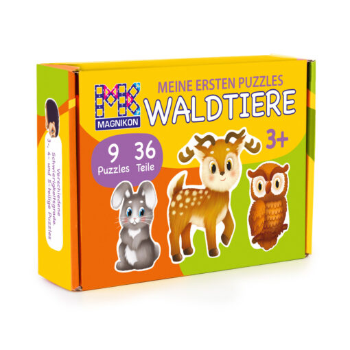 Meine ersten Puzzles Waldtiere 36 Große Teile – Bild 8