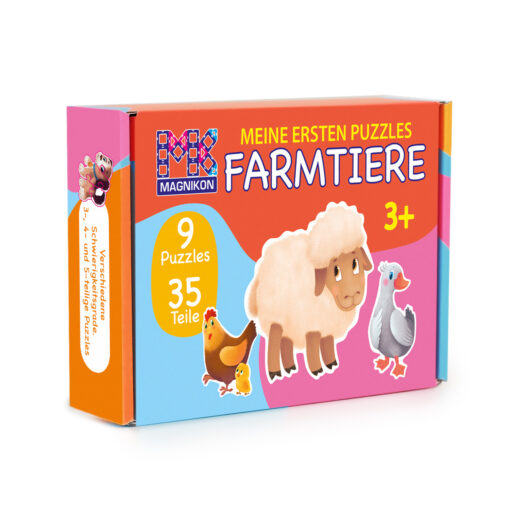 Meine ersten Puzzles Farmtiere 35 Große Teile – Bild 7