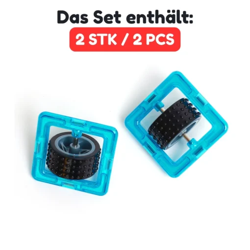 Fahrgestell für Magnetbausteine – Bild 3
