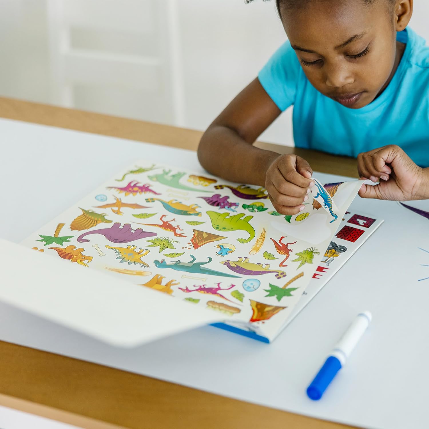 Stickerheft Stickersammlung - Dinosaurier, Fahrzeuge, Weltraum und mehr - ab 3 Jahren 4 Stickerheft Stickersammlung - Dinosaurier, Fahrzeuge, Weltraum und mehr - ab 3 Jahren – Bild 4