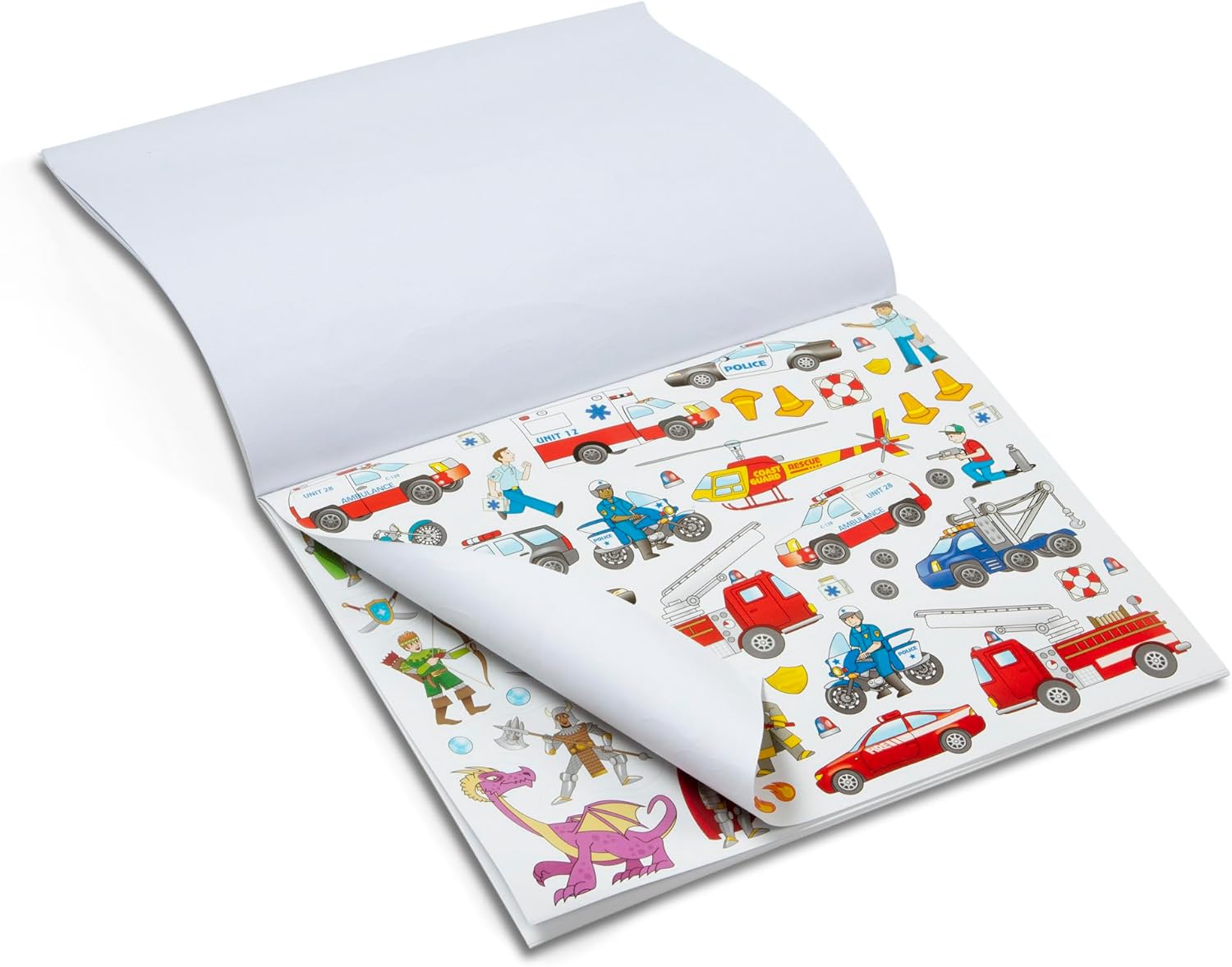 Stickerheft Stickersammlung - Dinosaurier, Fahrzeuge, Weltraum und mehr - ab 3 Jahren 1 Stickerheft Stickersammlung - Dinosaurier, Fahrzeuge, Weltraum und mehr - ab 3 Jahren