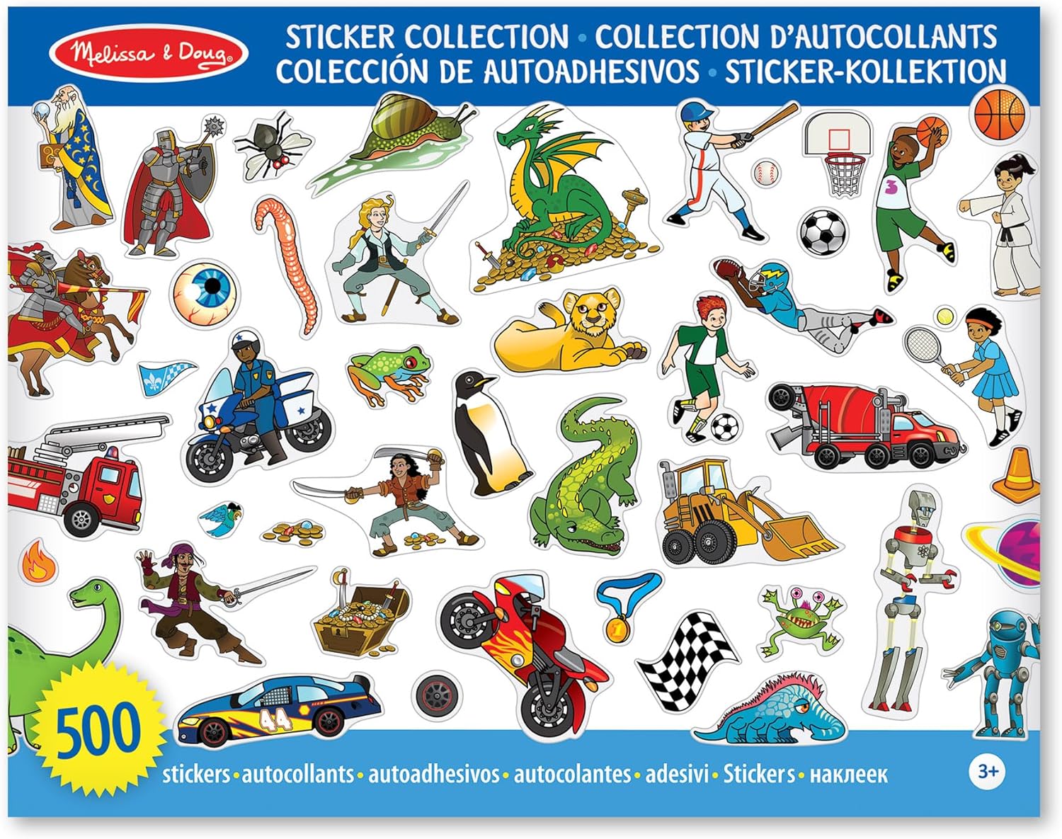 Stickerheft Stickersammlung - Dinosaurier, Fahrzeuge, Weltraum und mehr - ab 3 Jahren 9 Stickerheft Stickersammlung - Dinosaurier, Fahrzeuge, Weltraum und mehr - ab 3 Jahren – Bild 9