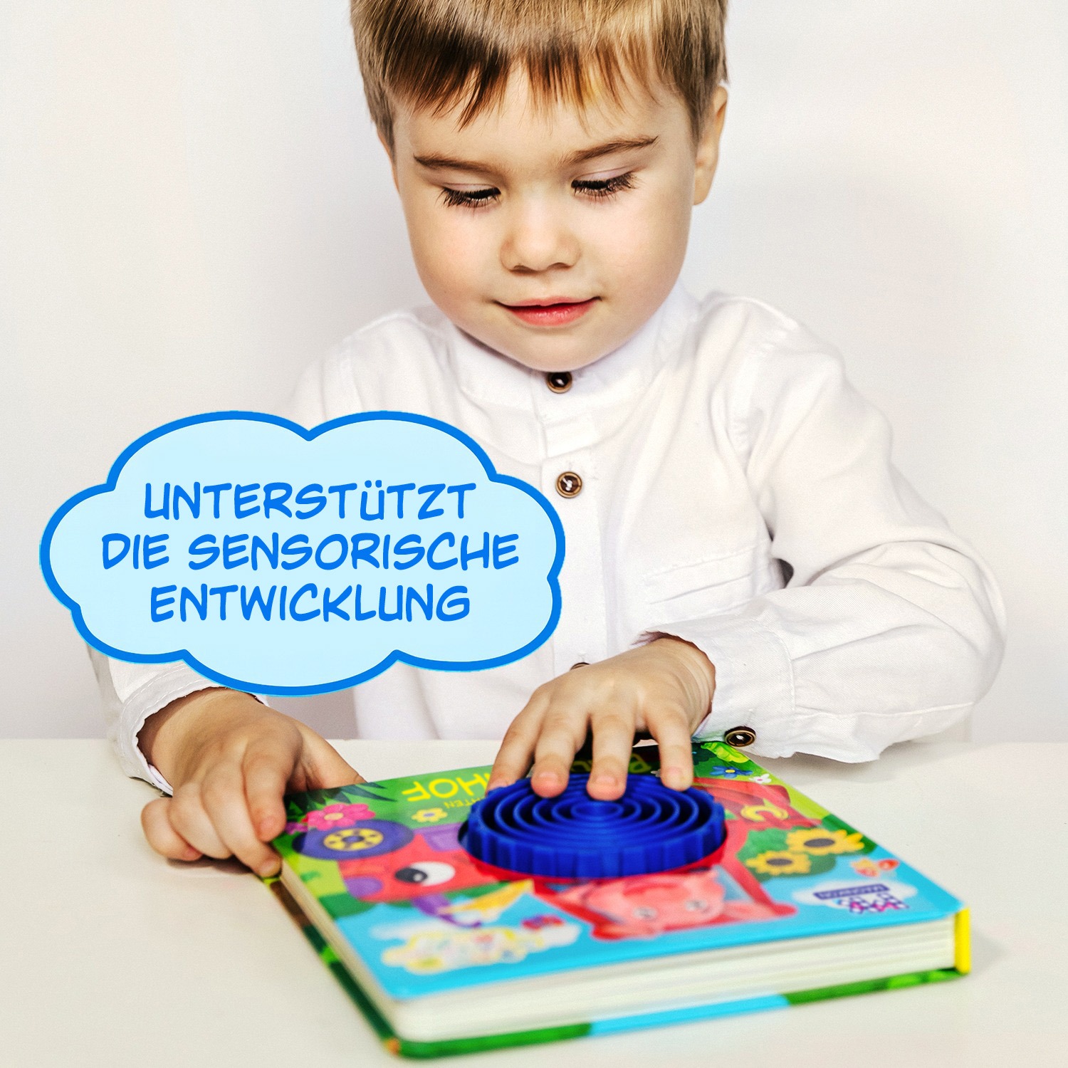 Fühlbuch Bauernhof - Vorlesebuch mit 7 haptischen Elementen zum Fühlen und Begreifen, 12 Seiten 4 Fühlbuch Bauernhof - Vorlesebuch mit 7 haptischen Elementen zum Fühlen und Begreifen, 12 Seiten – Bild 4